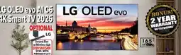 2001 Audio Video OLED55C6 55 LG OLED evo AI C3 4K Smart TV 2025 offer