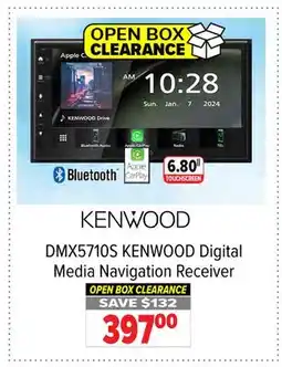 2001 Audio Video DMX5710S 6.8 KENWOOD Digital Media Navigation Receiver offer