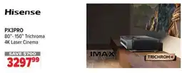 2001 Audio Video PX3PRO 80-150 Trichroma 4K Laser Cinema offer