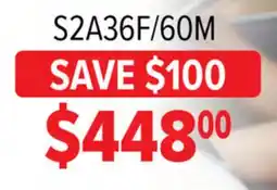 2001 Audio Video S2A36F/60M CAR AMPLIFIER 4-CHANNEL offer