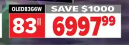2001 Audio Video OLED83G6WUA - 83 LG OLED ALP11 GALLERY 4K WALL offer