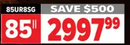 2001 Audio Video 85UR8SG - 85 LG 4K MINI-LED RGB 180HZ AI T offer