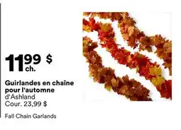 Michaels Guirlandes en chaîne pour l'automne d'Ashland offer