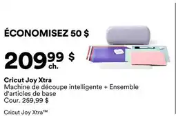 Michaels Cricut Joy Xtra Machine de découpe intelligente + Ensemble d'articles de base offer
