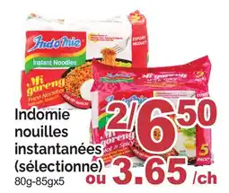 T&T Supermarket INDOMIE NOUILLES INSTANTANÉES (SÉLECTION), 80g-85gx5 offer