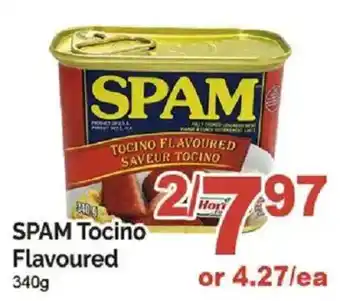 Spam tocino flavoured