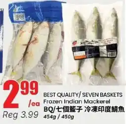 Btrust Supermarket Seven Baskets Frozen Indian Mackerel offer