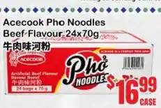 Oceans Fresh Food Market Acecook pho noodles beef flavour offer