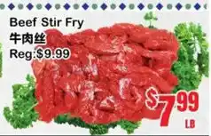 Beef Stir Fry