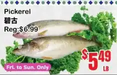 Oceans Fresh Food Market Pickerel offer
