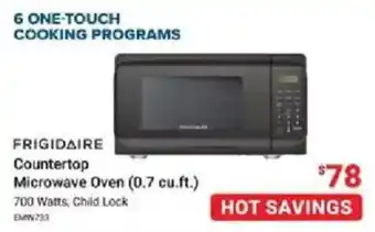 Frigidaire countertop microwave oven