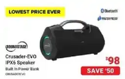 Visions Electronics Soundstage Crusader-EVO IPX6 Speaker offer