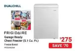 Visions Electronics Frigidaire garage ready chest freezer offer