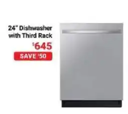 Visions Electronics 24" Dishwasher with Third Rack offer