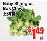 Oceans Fresh Food Market Baby Shanghai Bok Choy offer