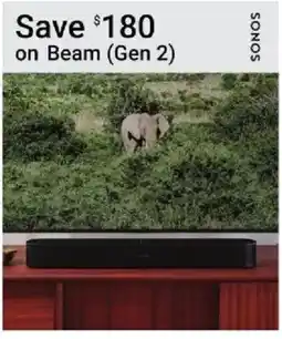 Visions Electronics Sonos Beam (Gen 2) offer