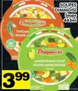Supermarché PA Dimmidisi minestrone soup offer