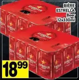 Supermarché PA Estrella beer offer