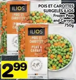 Supermarché PA Ilios peas and carrot offer