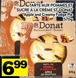 Supermarché PA St Donat apple and creamy fudge pie offer