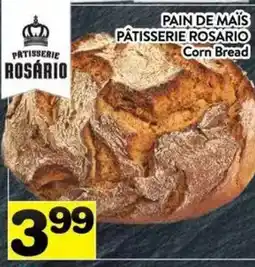 Supermarché PA Patisserie Rosario Corn Bread offer
