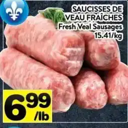 Supermarché PA Fresh Veal Sausages offer