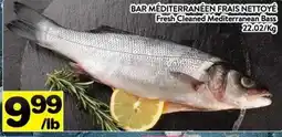 Supermarché PA Fresh Cleaned Mediterranean Bass offer