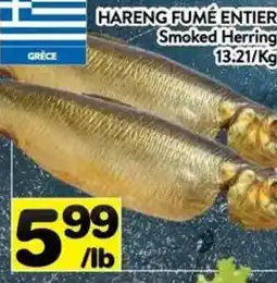 Supermarché PA Smoked Herring offer