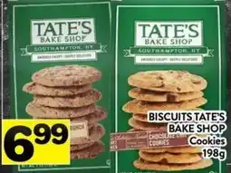 Supermarché PA Tate's bake shop biscuits offer