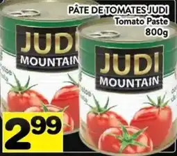 Supermarché PA Judi mountain tomato paste offer