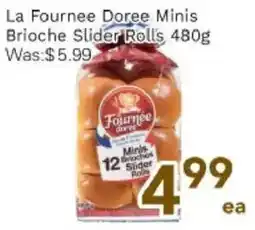 Ample Food Market La Fournee Doree Brioche Slider Rolls offer
