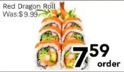 Ample Food Market Red Dragon Roll offer