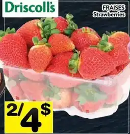 Supermarché PA Driscoll's strawberries offer
