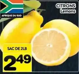 Supermarché PA Lemons offer