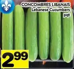 Supermarché PA Lebanese Cucumbers offer
