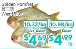 Ample Food Market Golden Pomfret offer