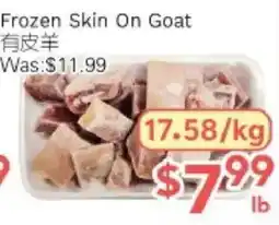 Ample Food Market Frozen Skin On Goat offer