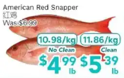 Ample Food Market American Red Snapper offer