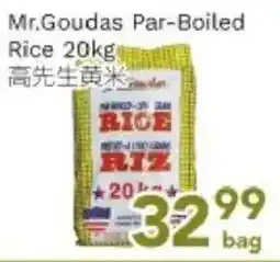 Ample Food Market Mr.Goudas Par-Boiled Rice offer
