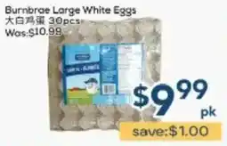 Oceans Fresh Food Market Burnbrae large white eggs offer