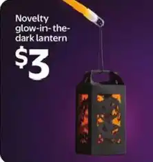 Walmart Novelty glow-in-the-dark lantern offer