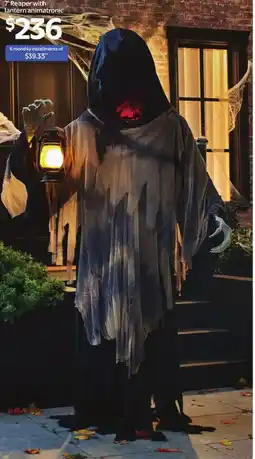 Walmart Reaper with lantern animatronic offer