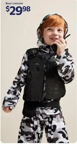Walmart Boys' costume offer