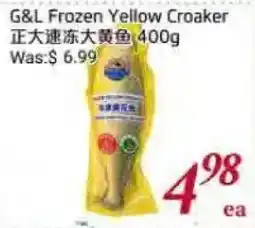 Tone Tai Supermarket G&L Frozen Yellow Croaker offer