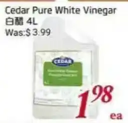 Tone Tai Supermarket Cedar Pure White Vinegar offer