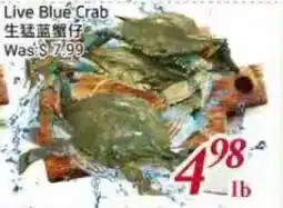 Tone Tai Supermarket Live Blue Crab offer