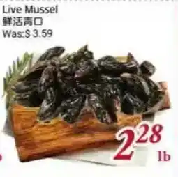 Tone Tai Supermarket Live Mussel offer