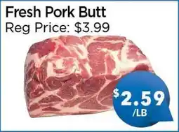 Blue Sky Supermarket Fresh Pork Butt offer
