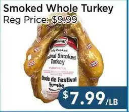 Blue Sky Supermarket Smoked Whole Turkey offer