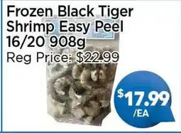 Blue Sky Supermarket Frozen Black Tiger Shrimp Easy Peel offer